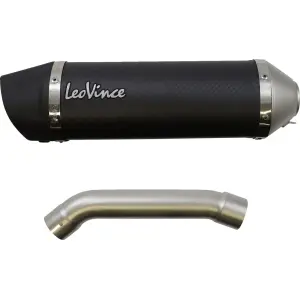 Marmitta Slip-On Carbon LV One Evo - KTM DUKE 125 ABS ('21-'23) / DUKE 390 ABS ('21-'23) - Leo Vince