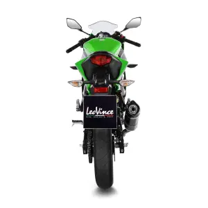 Marmitta Slip-On Carbonio LV One Evo - KAWASAKI NINJA 125 ABS ('19-'24) / Z 125 ABS ('19-'24) - Leo Vince