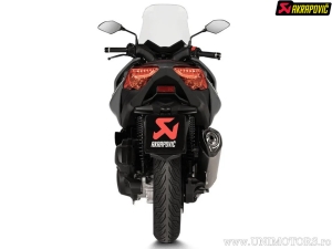 Marmitta Slip-On Line - YAMAHA XMAX 125 ABS X-Max Tech Max ('21-'22) / XMAX 125 X-Max (2023-2024) (E-Mark) - Akrapovič