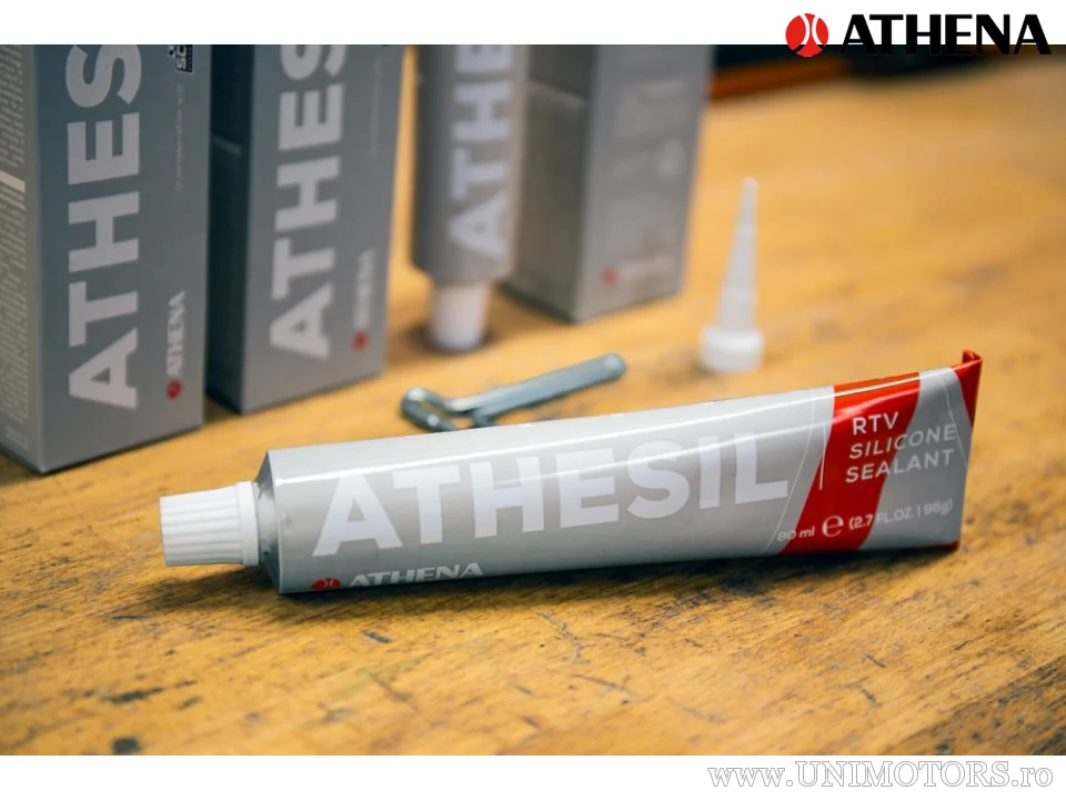 Masă de etanșare / silicon Athesil, carton, 12x80ml - Athena