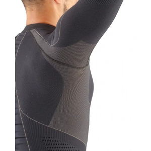 Men\'s L.S Shirt POLAR - Black/Anthracite: Mărime - M/L