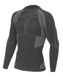 Men\'s L.S Shirt POLAR - Black/Anthracite: Mărime - M/L