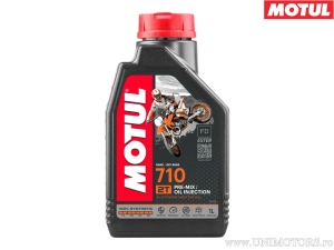 Mengolie Motul 710 - 100% synthetisch 2T 1L