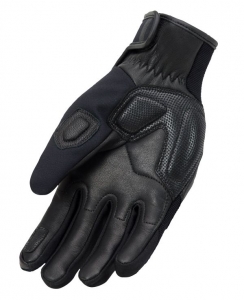 Men's Leather Motorcycle Gloves Unik Racing Model C-38 Color: Black