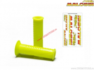 MHR Grips (without closed side) - Fluorescent Yellow - Malossi