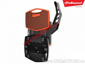 Middenbok opvouwbaar oranje voor enduro/cross motor - Polisport