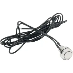 Mini Push-Button Switch - Stainless Steel - 21060011
