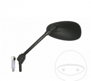 Miroir gauche noir M10 mm - Piaggio Beverly 350 ('12-'21) - JM