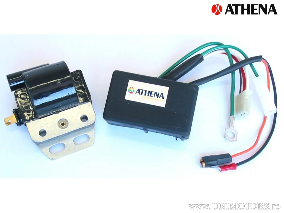 Modul CDI Athena Racing, cu bobină de aprindere, Minarelli -2004 - Athena