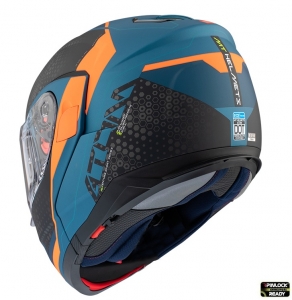 Modular Helmet MT Atom SV Adventure B7 Matte Blue Pinlock Ready - Matte Blue, XS (53/54cm)