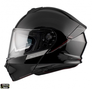 Modular helmet MT Genesis SV A1 glossy black Pinlock ready - new ECE 22.06 certification - Glossy black, L (59/60cm)