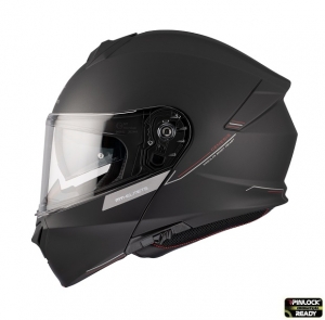 Modular Helmet MT Genesis SV A1 Matte Black Pinlock Ready - New ECE 22.06 Certification - Matte Black, XS (53/54cm)