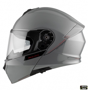 Modular helmet MT Genesis SV A12 glossy grey Pinlock ready - new ECE 22.06 certification - Glossy grey, XL (61/62cm)