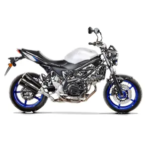 Mofle GP Duals Slip-On - SUZUKI SV 650 ('16-'24) / SV 650 ABS ('16-'24) - Leo Vince