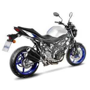 Mofle GP Duals Slip-On - SUZUKI SV 650 ('16-'24) / SV 650 ABS ('16-'24) - Leo Vince