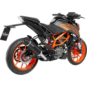 Mofle Slip-on LV One Evo Black Edition - KTM DUKE 125 ABS ('21-'23) / DUKE 390 ABS ('21-'23) - Leo Vince