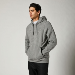 Moleton com capuz Backlash DWR PO Fleece [Cinza]: Tamanho - L