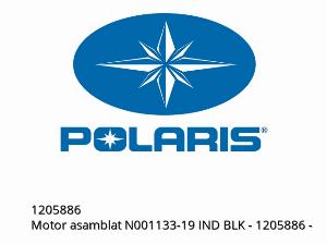 Moteur assemblé N001133-19 IND noir - 1205886 - Polaris