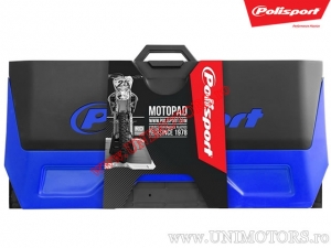 Motocross Service Mat - 180x99cm (blue) - Polisport