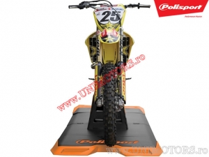 Motocross Service Mat - 180x99cm (orange) - Polisport