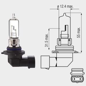Motopro - Halogén izzó 12V - 60W(65W) HB3 (9005)