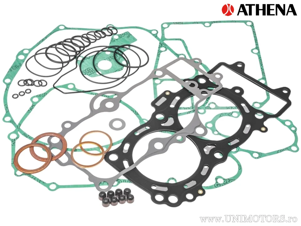 Motor gasket set Kawasaki ER-6F 650 A('06-'07) / 650 E ('13) / 650 B ABS ('06-'08) / 650 D ABS ('09-'11) - Athena