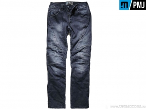 Motorbroek / casual PMJ Jeans TIT15 Titanium Denim (donkerblauw) - PM Jeans