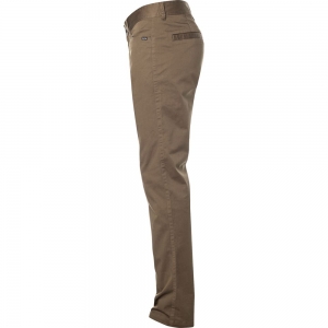 Motorbroek Stretch Chino [Bruin]: Maat - 33