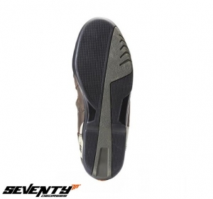 Motorcycle Boots (Touring) Unisex Seventy model SD-BT2 color: brown