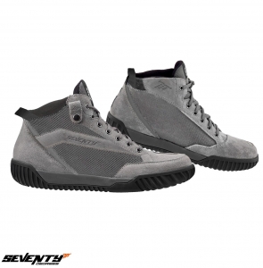 Motorcycle Boots Urban Unisex Seventy model SD-BC12 color: grey - Grey, size 38