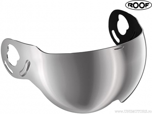 Motorcycle Helmet Visor Roof Boxxer Mirror Silver (Silver) - Roof