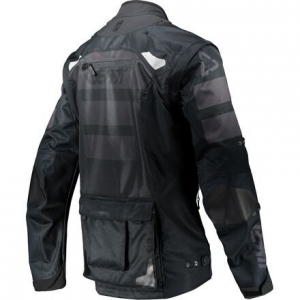 Motorcycle Jacket 4.5 X-Flow Black: Size - L