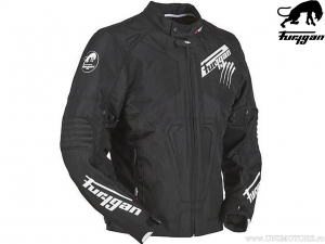 Motorcycle Jacket Furygan Hurricane Black-White (black-white) - Furygan