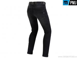 Motorcycle Jeans / Casual PMJ Jeans Legn20 Legend Caferacer Black - PM Jeans