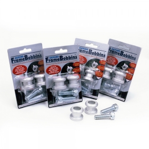 Motorcycle Stand Mounting Coil - M10 - Thin Thread 1.25 (Silver) - Oxford