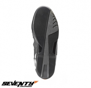 Motorcycle Touring Boots (Short Version of SD-BT2 Boots) Color: Black - Black, Size 42