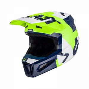 Motorhelm 2.5 V23 Lime: Maat - L