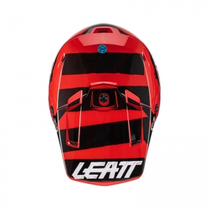 Motorhelm Moto 3.5 V22 Rood: Maat - M