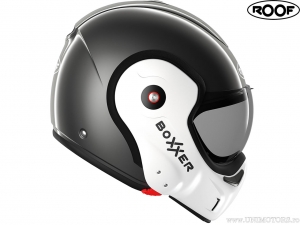 Motorhelm Roof New Boxxer Face Metal-White (metaal-wit) - Roof