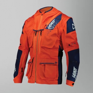Motorjas 5.5 Enduro oranje: Maat - S