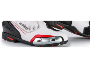 Motorlaarzen Racing Unisex Seventy model SD-BR1 kleur: wit/rood - Wit/rood, 38