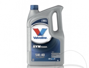 Motorolie 5W40 MST Synpower C3 5L Valvoline - JM