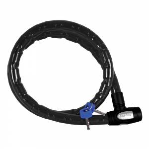 Motorrad Diebstahlschutz Stahl 1,4 m x 25 mm (Rauch) - Oxford