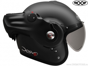 Motorradhelm Roof Desmo Matt Black (mattschwarz)