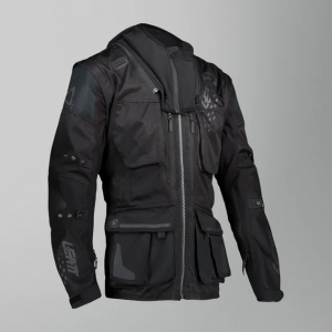 Motorradjacke 5.5 Enduro Schwarz: Größe - L