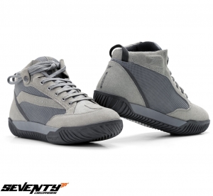 Motorradstiefel Urban Unisex Seventy Modell SD-BC12 Farbe: grau - Grau, Größe 42