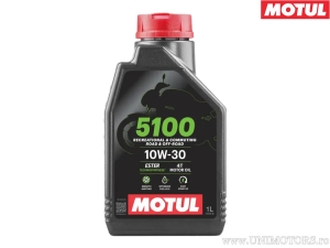 Motul Oil KAWASAKI LIME GREEN - semi-synthetic 10W40 4T 1L