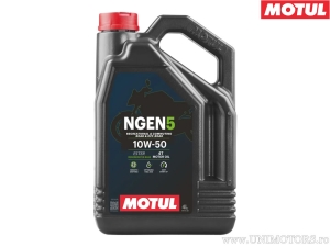 Motul Oil KAWASAKI LIME GREEN - semi-synthetic 10W40 4T 1L