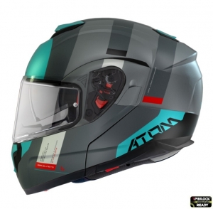 MT Atom SV Modularhelm Gorex C2 Titan Matt Pinlock bereit - Titan Matt, XS (53/54cm)