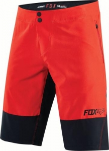 MTB-Calções Altitude - sem forro - [Vermelho/Preto]: Tamanho - 28